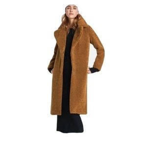 Zara Faux Shearling - teddy coat